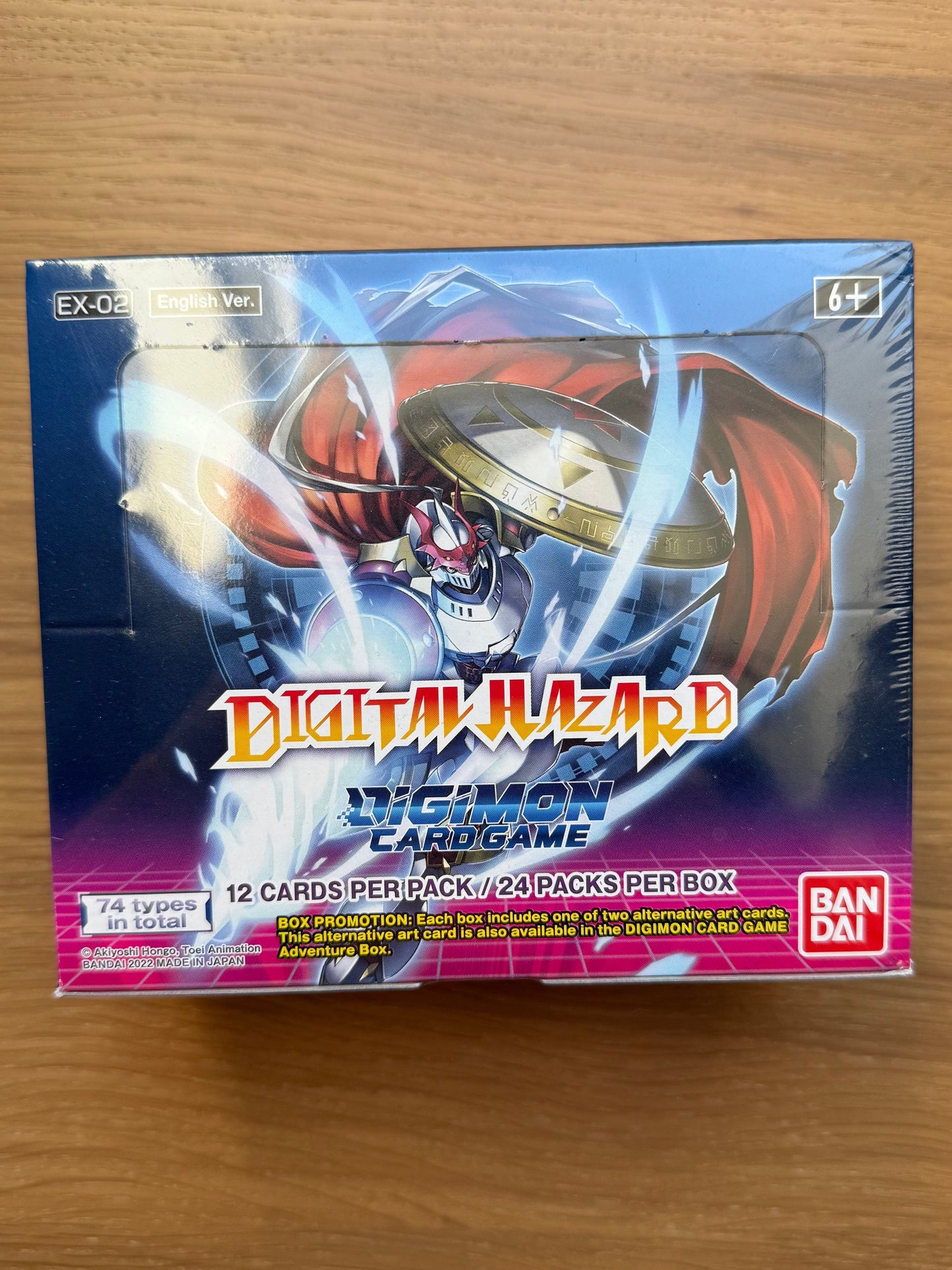 Digimon Cardgame - EX02: Digital Hazard (Tamers 20th Anniversary) Booster Box - Engelsk