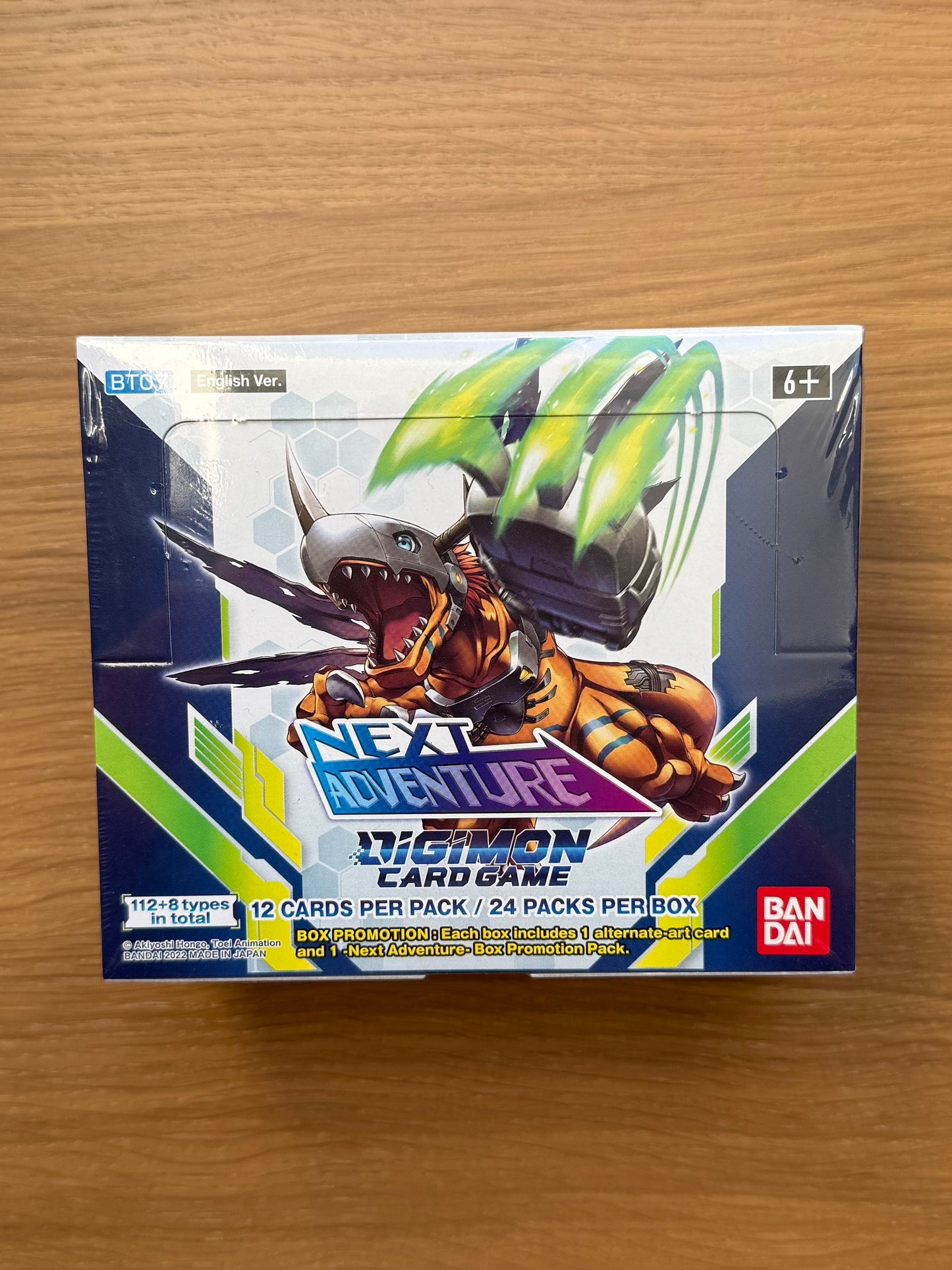 Digimon Cardgame - BT07: Next adventure Booster Box - Engelsk