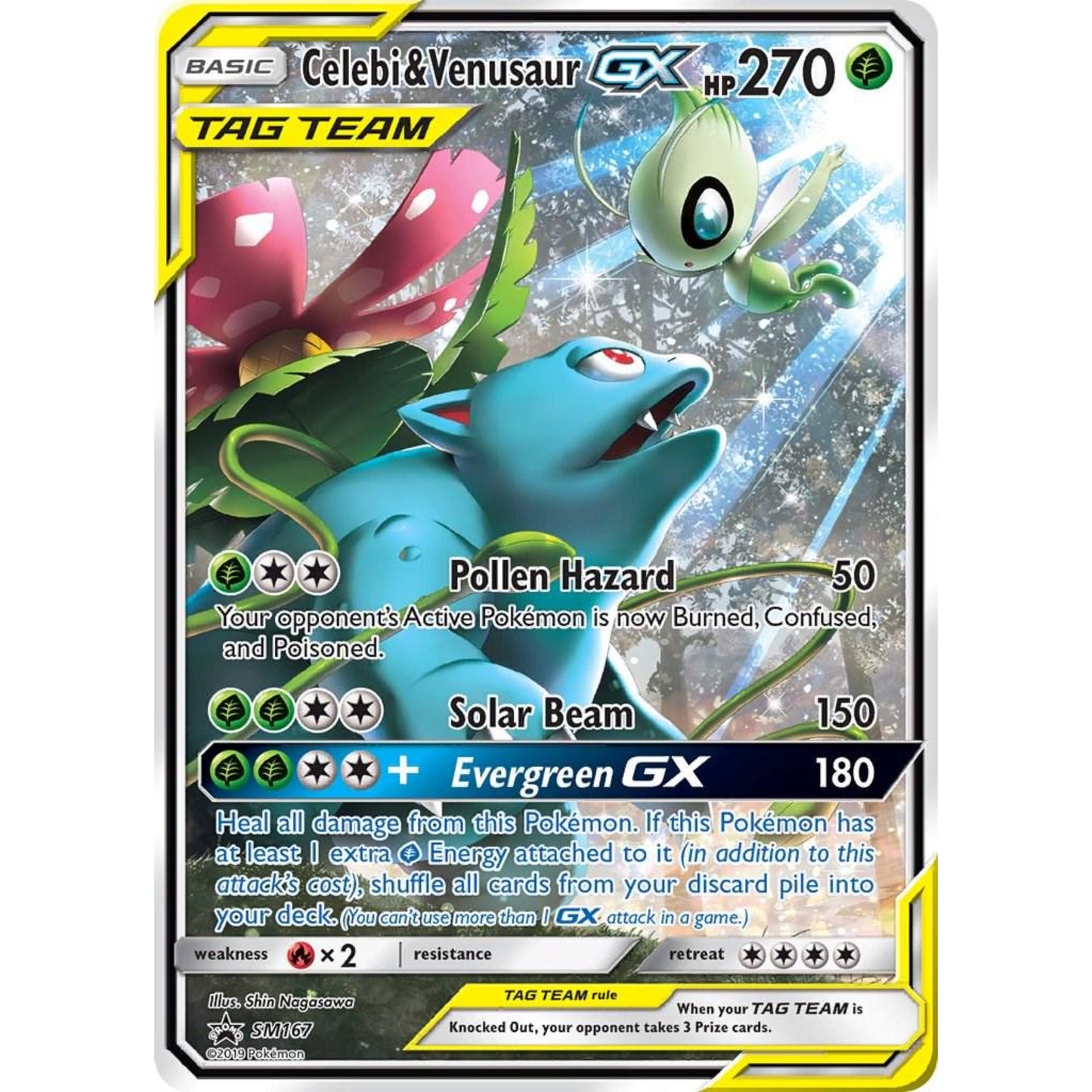 Celebi & Venusaur GX TAG TEAM