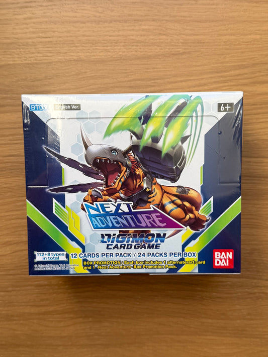 Digimon Cardgame - BT07: Next adventure Booster Box - Engelsk