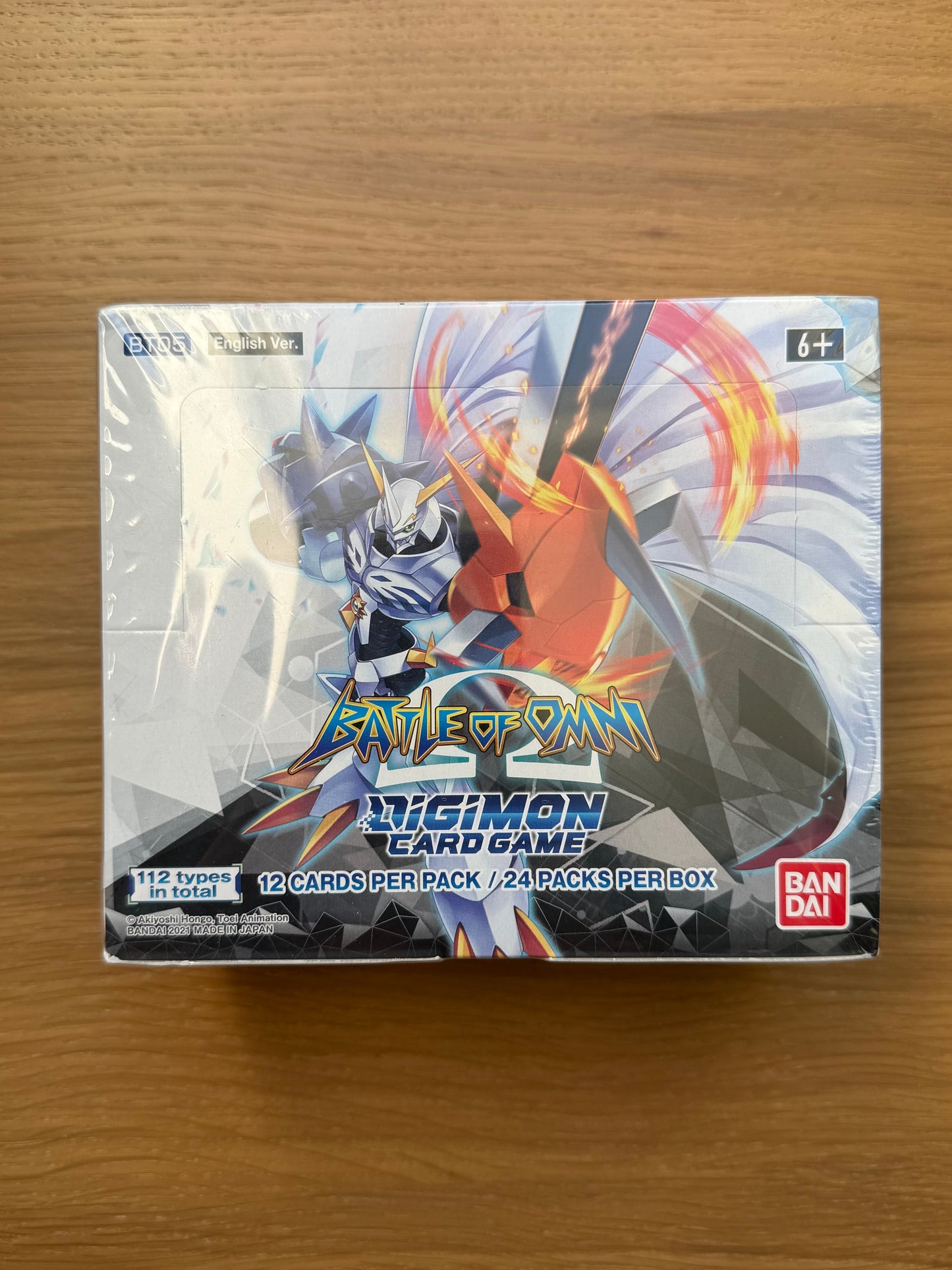 Digimon Cardgame - BT05: Battle of Omni Booster Box - Engelsk