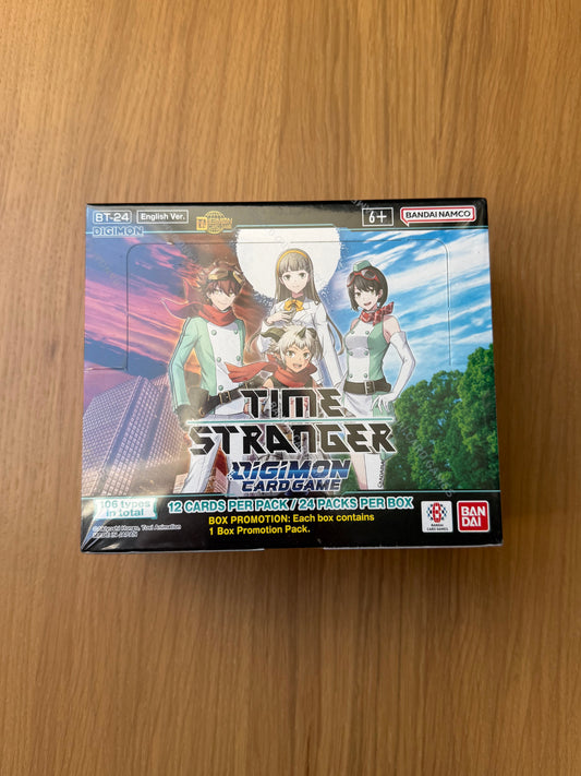 Digimon Cardgame - BT24: Time Stranger Booster Box - Engelsk