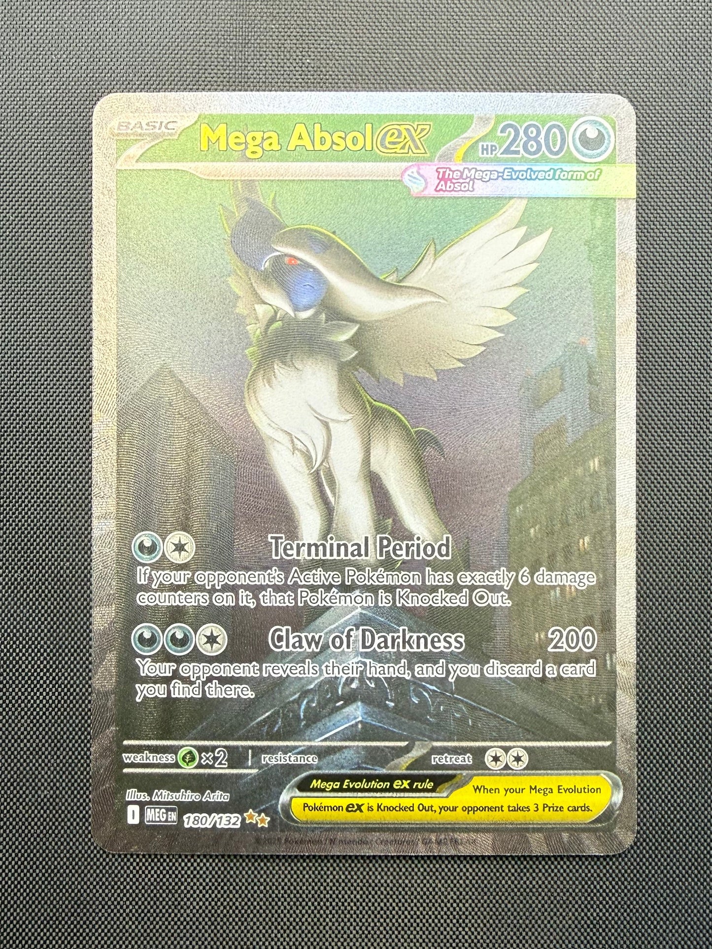 Mega Absol ex (180/132) - Mega Evolution - NM