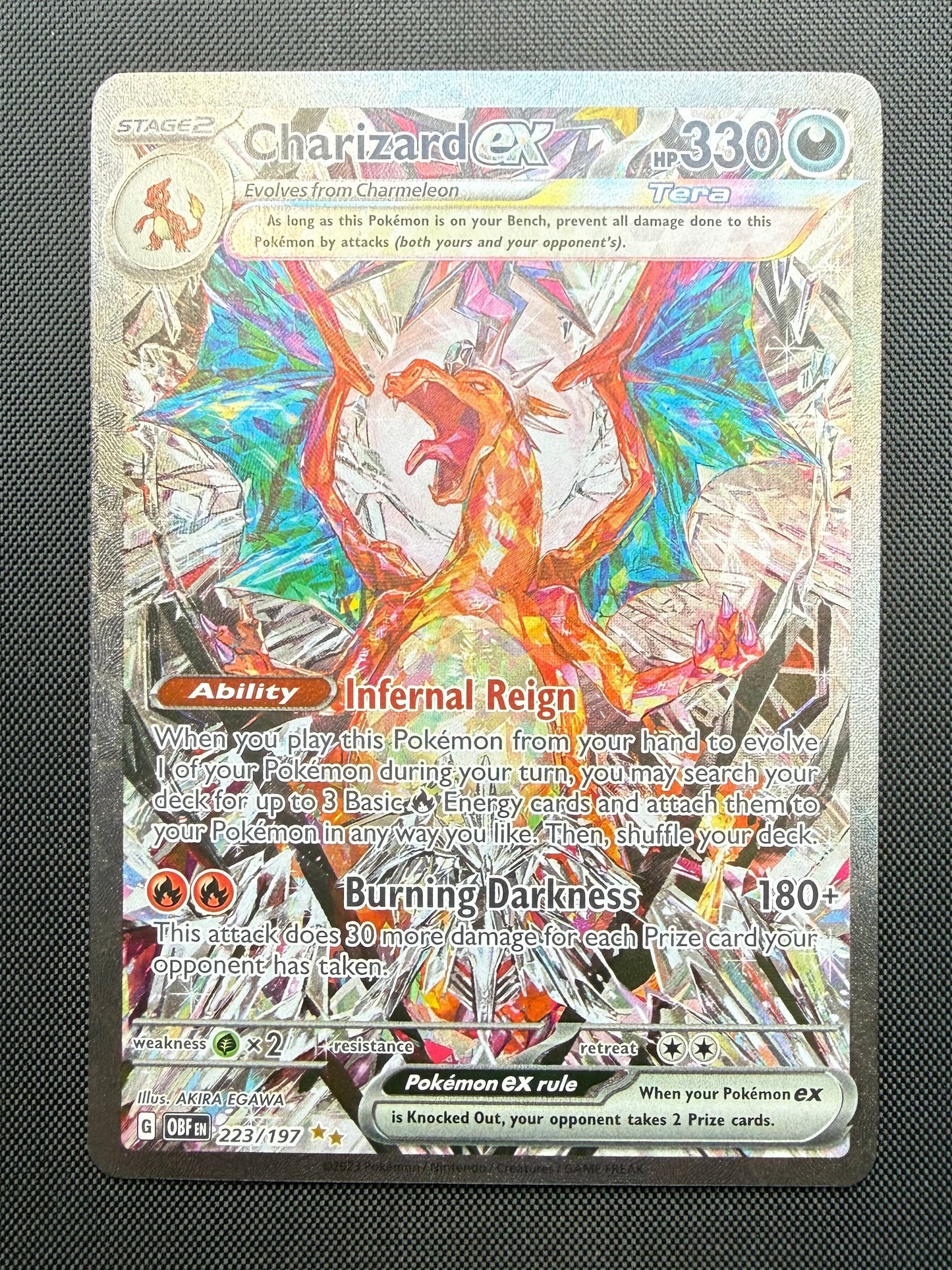 Charizard ex (223/197) - Obsidian Flames - NM