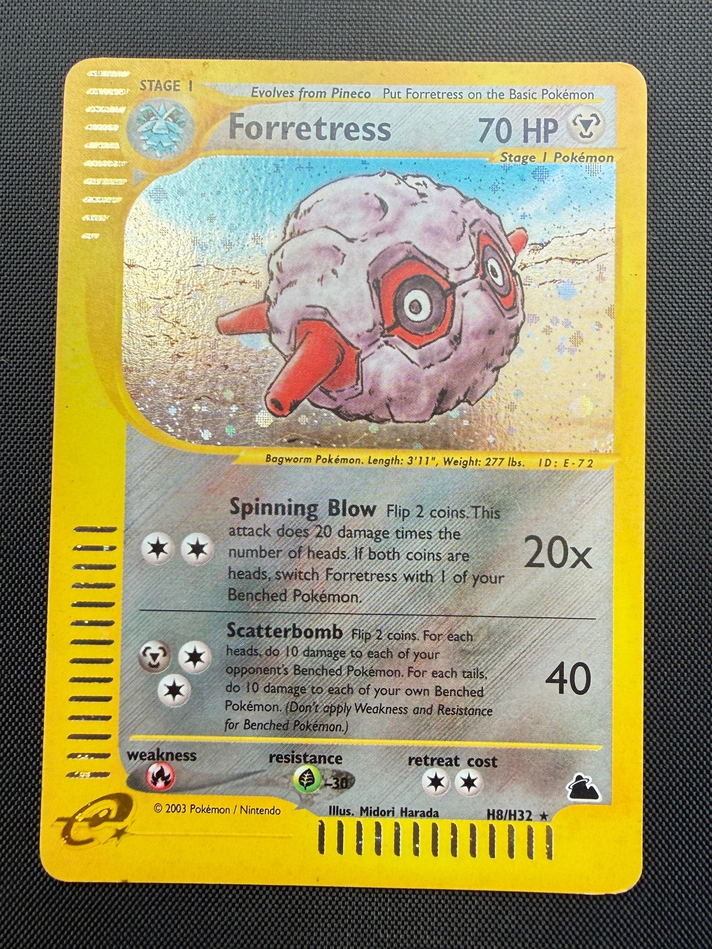 Forretress (H8/H32) - Skyridge - EX