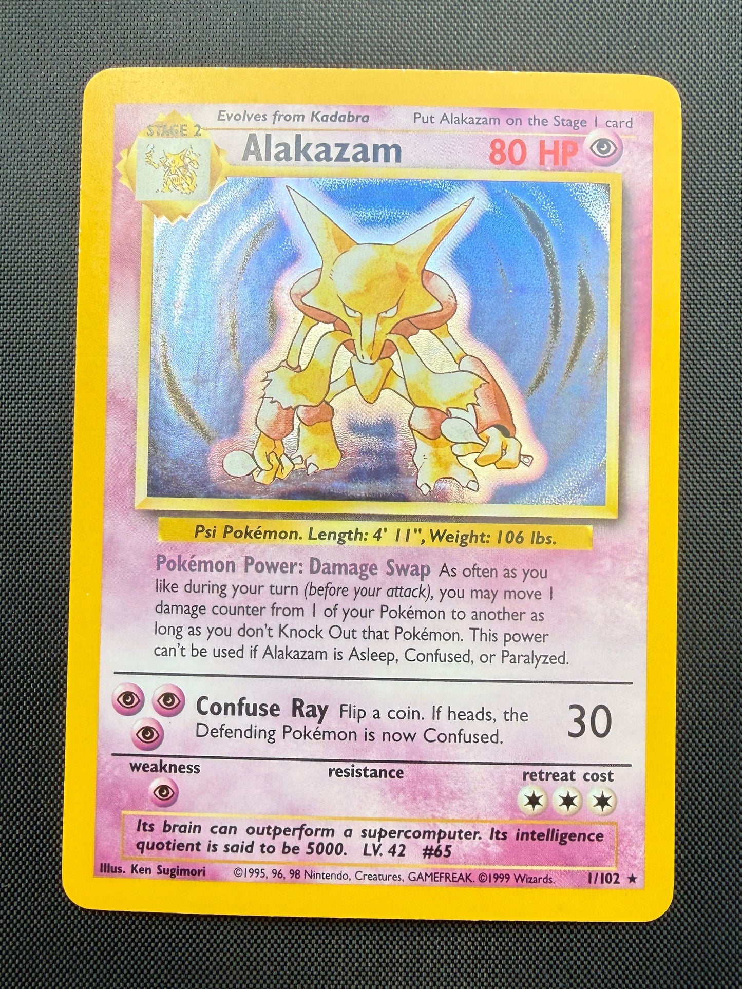 Alakazam (1/102) - Case Set - EX