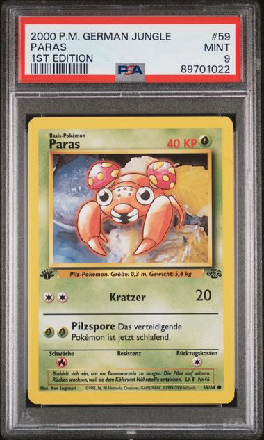 PARAS 1ST EDITION 59 - PSA 9