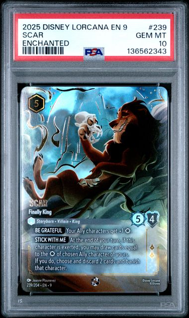 SCAR ENCHANTED 239 - PSA 10