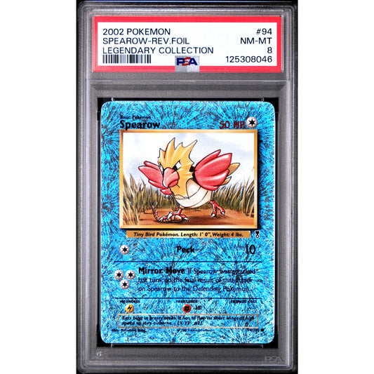 2002 POKEMON LEGENDARY COLLECTION #94 SPEAROW-REV.FOIL LEGENDARY COLLECTION