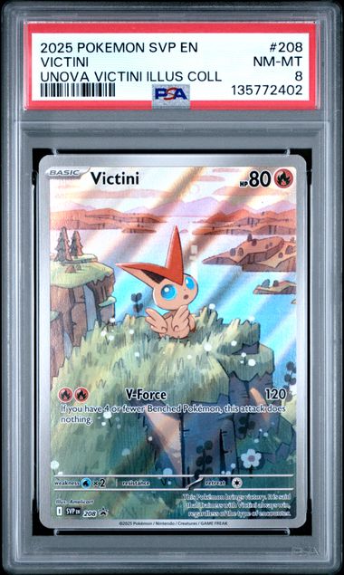 VICTINI UNOVA VICTINI ILLUS COLL 208 - PSA 8