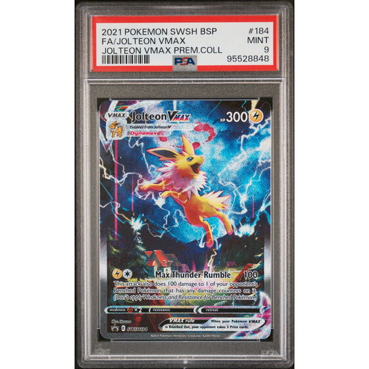JOLTEON VMAX PREM.COLL PSA 9